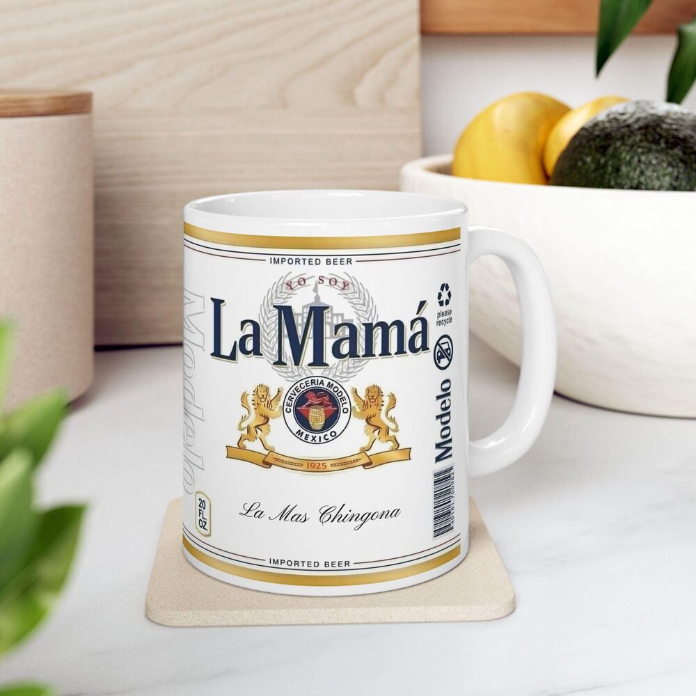 Funny Mom Mug, La Mama Mas Chingona, Funny Coffee Mug, Gift for Mothers